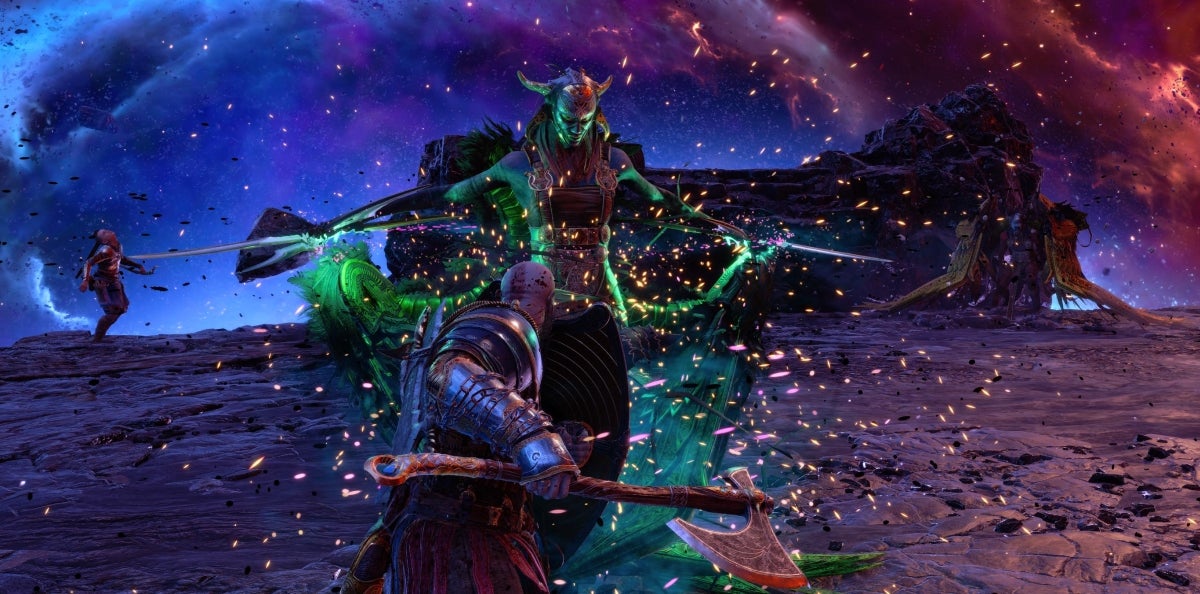 God of War Ragnarök Hrist und Mist besiegen, die Walküren im Weltenfunken Eurogamer.de